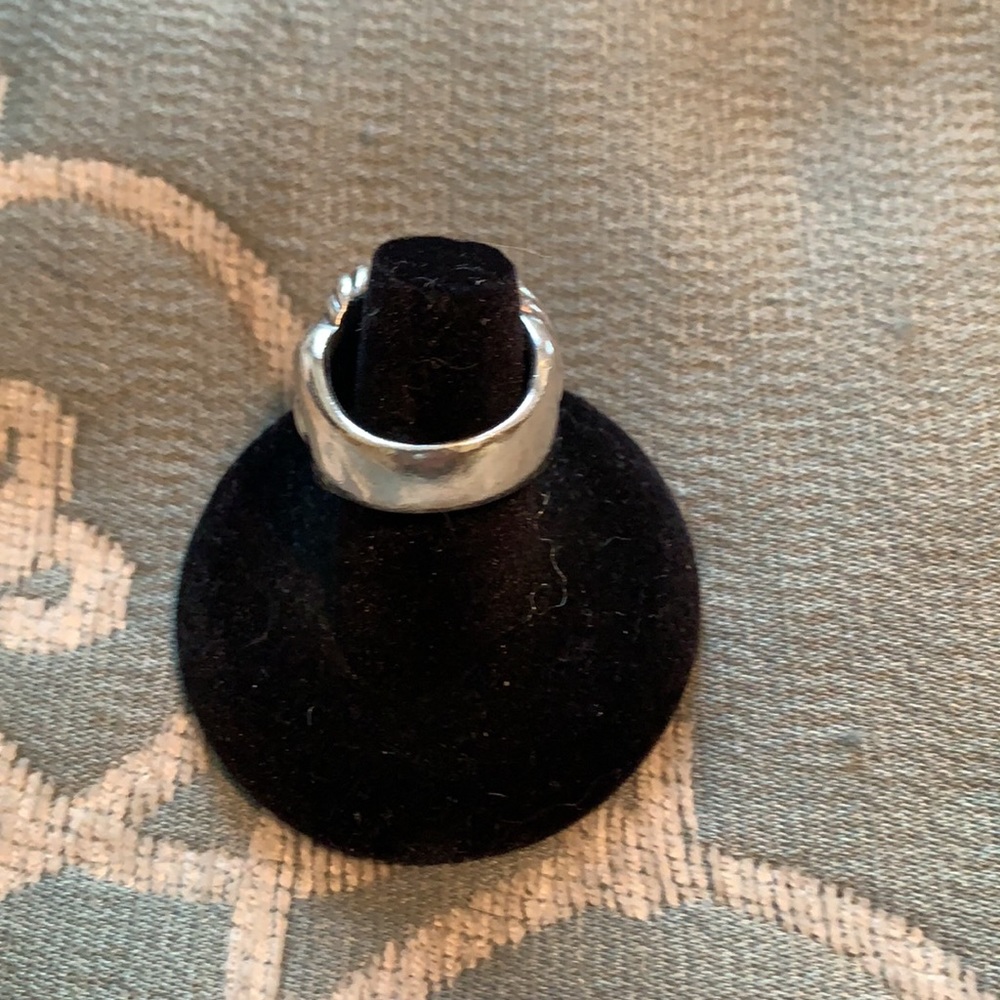 David Yurman woven cable sterling silver ring - Picture 3 of 8
